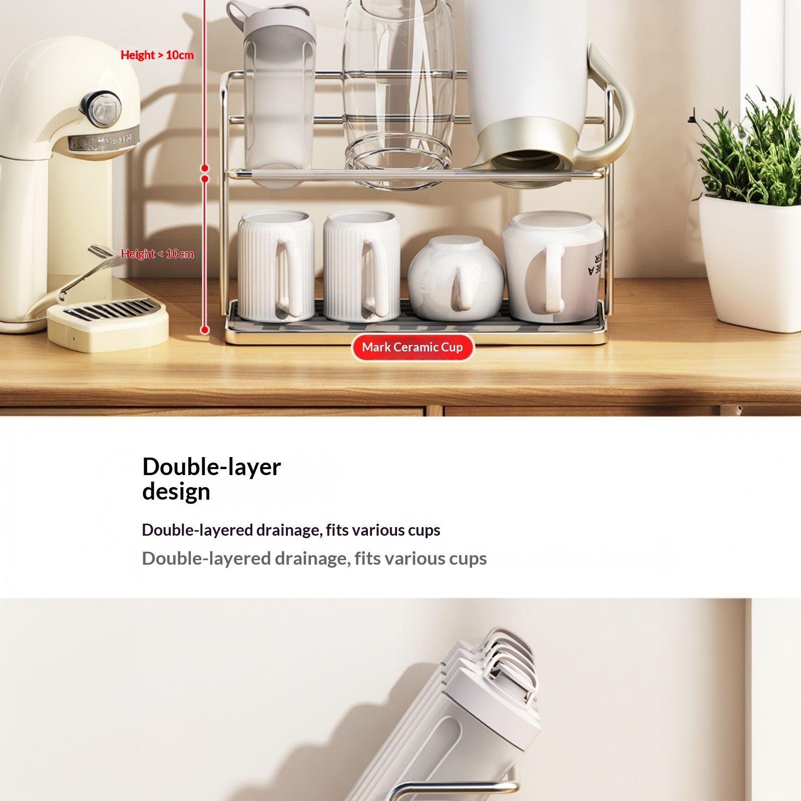Stojak na kubki do przechowywa – Home Cooking Delivery recenzja i cena