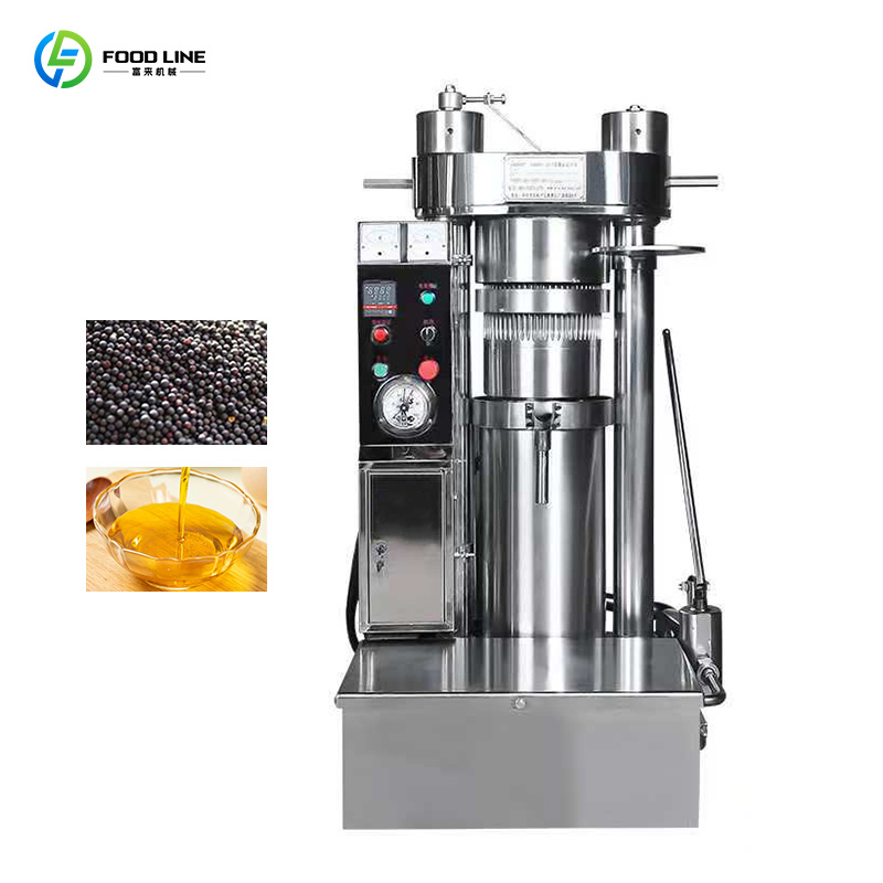 Niestandardowa prasa hydraulic – Home Cooking Oil Making Machine recenzja i cena