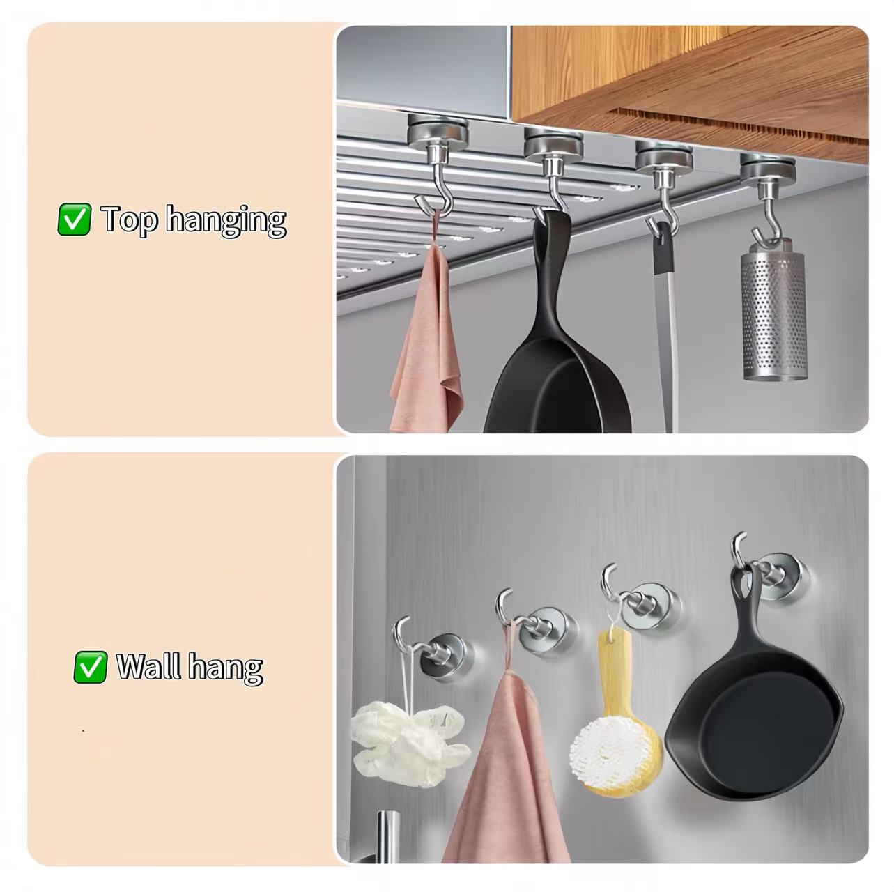 1-10-20PCS Mocne haczyki magne – Home Cooking Delivery recenzja i cena